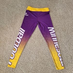 MN Football Leggings. Size Medium